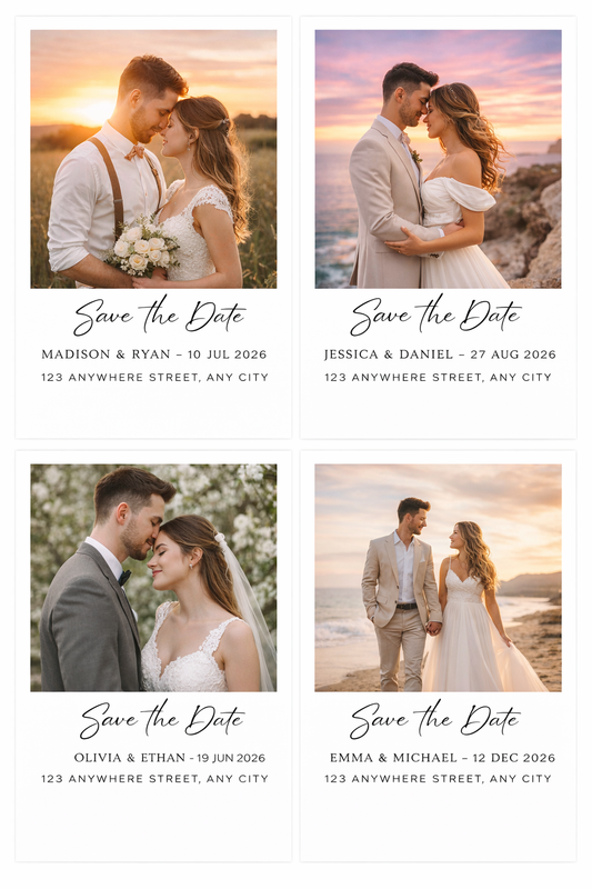 Save The Date Magnets