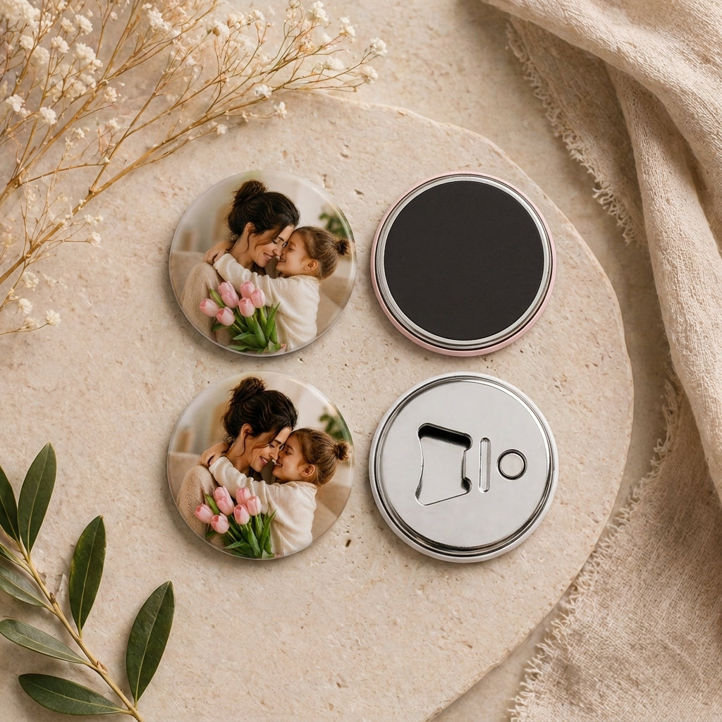 Custom Bottle Opener with Magnet