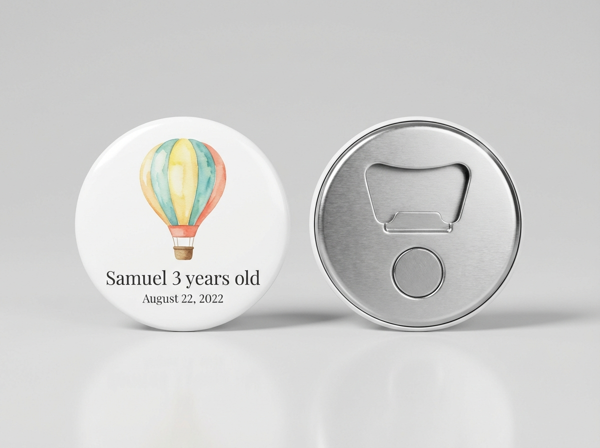Custom Bottle Opener with Magnet